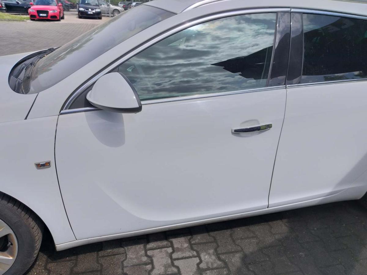 Opel Insignia A original Tür vorn links Z40R Schnee Weiss Rohbau Bj.2011
